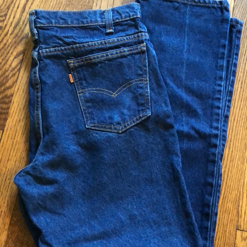 Levi’s men’s 34 x 32 jeans vintage orange tab